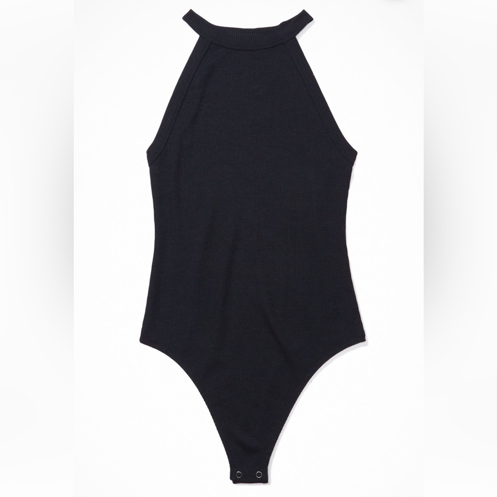 American Eagle Outfitters Black Women’s Thong Bodysuit
